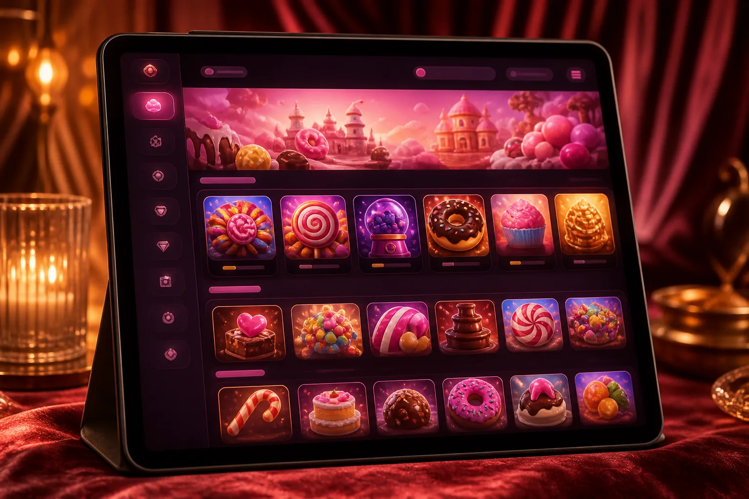 A Big Candy Casino mobile or desktop access guide for iPad / Android tablet