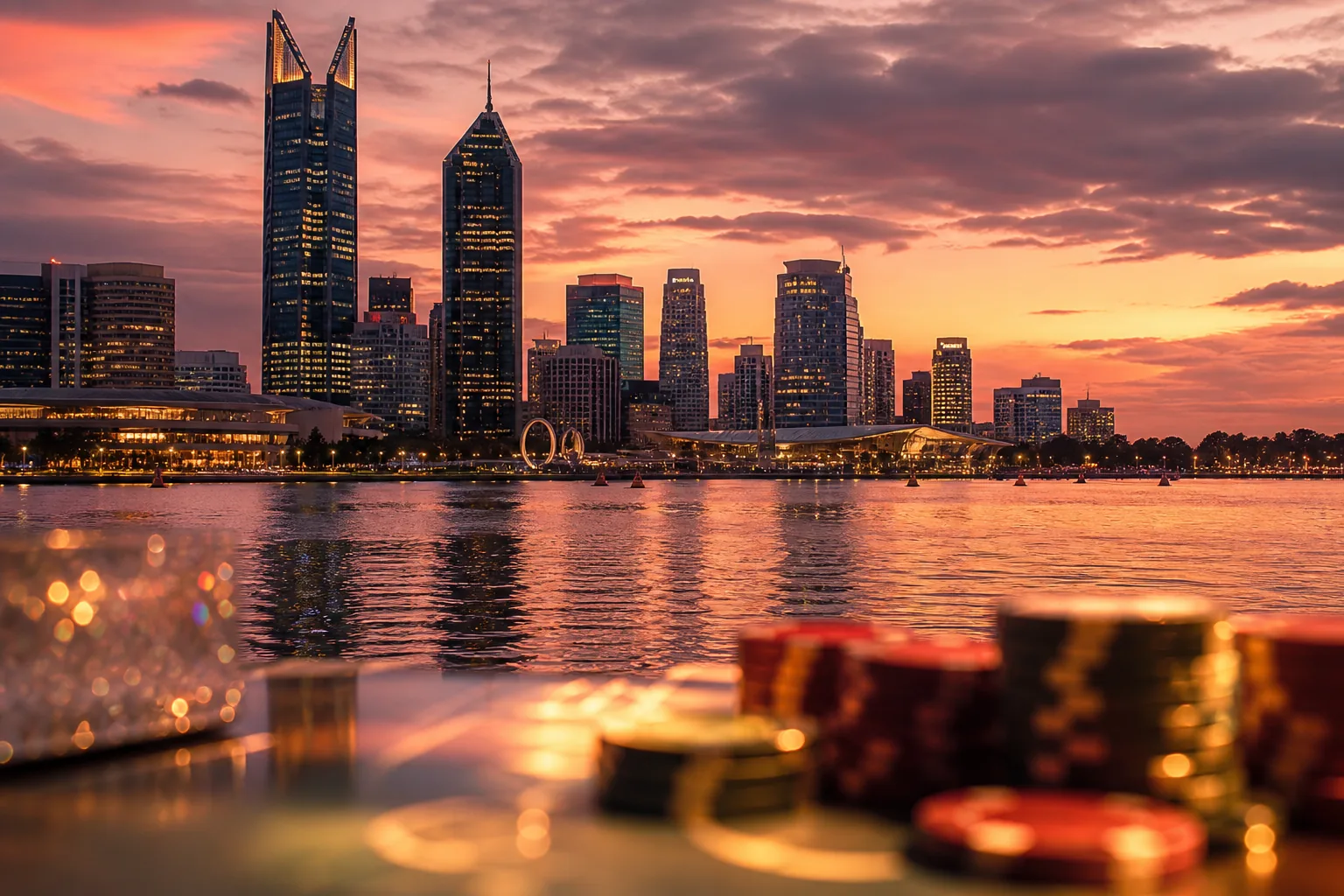 Editorial city guide graphic for A Big Candy Casino readers in Perth, WA