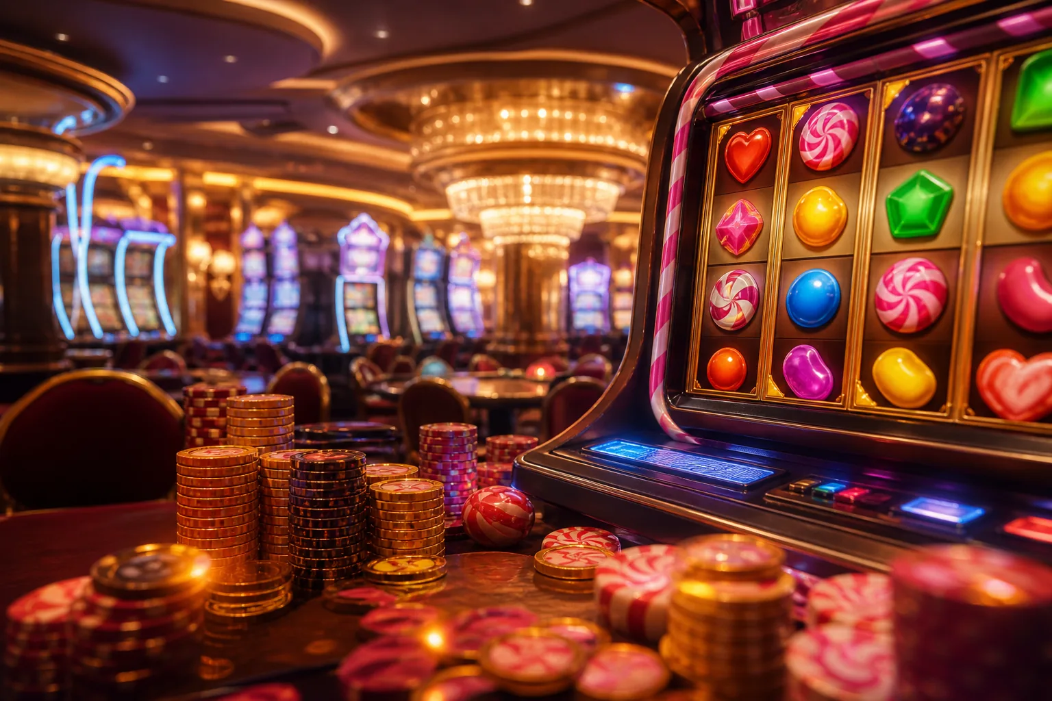 A Big Candy free spins visual